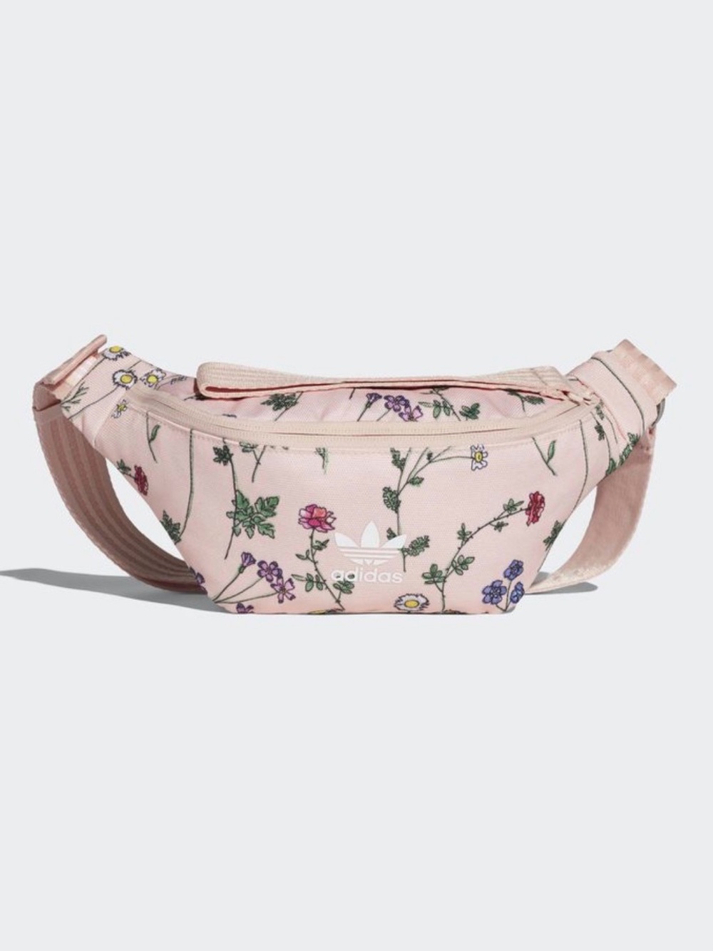adidas Pink Floral Waist Bag